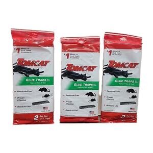 Tomcat Glue Traps Rat Size 3Pack [90]